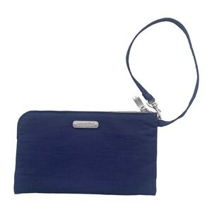 Baggallini wristlet Navy Blue RIFD